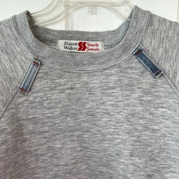 Bassett Walker - Sturdy Sweats, L up-cycled crew sweatshirt - Picture 5 of 10